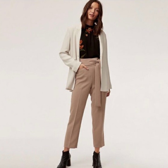 Aritzia Wilfred Geneva Roebuck Pants Size 8 - Picture 2 of 11
